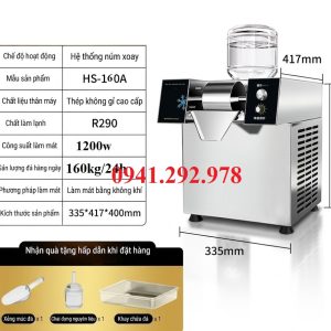 MÁY LÀM KEM TUYẾT BINGSU 1200W, ĐIỀU KHIỂN CƠ