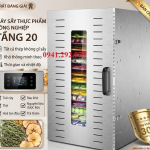 MÁY SẤY THỰC PHẨM- hoa quả 20 khay YingXing, phù hợp với mọi gia đình