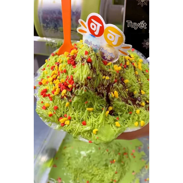 Bingsu. Máy làm kem tuyết Bingsu. Công suất 1200W. Máy làm kem giá rẻ, bảo hành 12 tháng - Ảnh 4