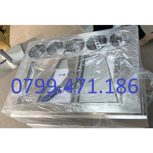 MÁY LÀM KEM CUỘN THÁI LAN ,CHẢO VUÔNG ĐƠN 55X30CM CAO CẤP-BẢO HÀNH 1 NĂM - Ảnh 3