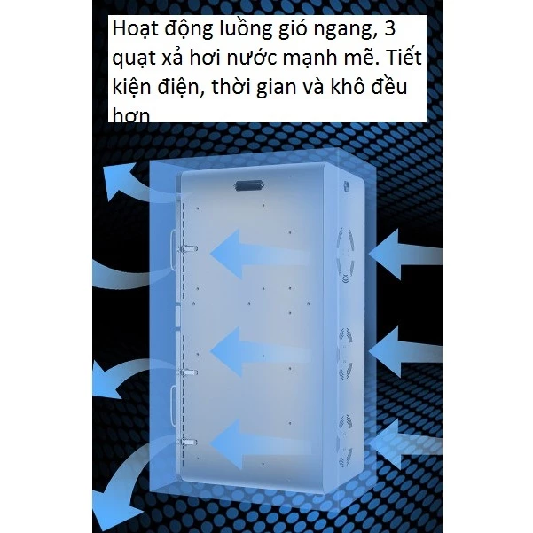 Máy sấy 20 khay tròn đường kính 37cm - Hàng chính hãng 100% - Bảo hành 1 năm - Ảnh 5