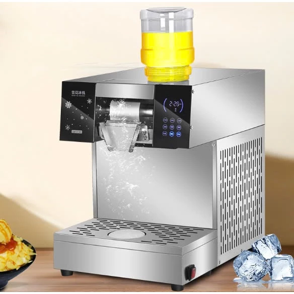 Máy làm kem tuyết bingsu 900w, màn hình cảm ứng - Ảnh 5