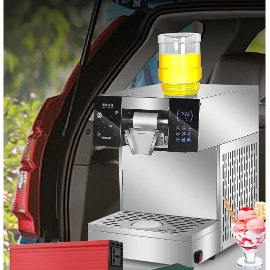 Máy làm kem tuyết bingsu 900w, màn hình cảm ứng - Ảnh 6